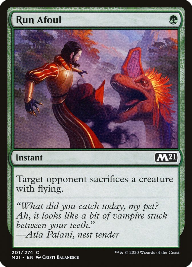 Run Afoul - [Foil] Core Set 2021 (M21)