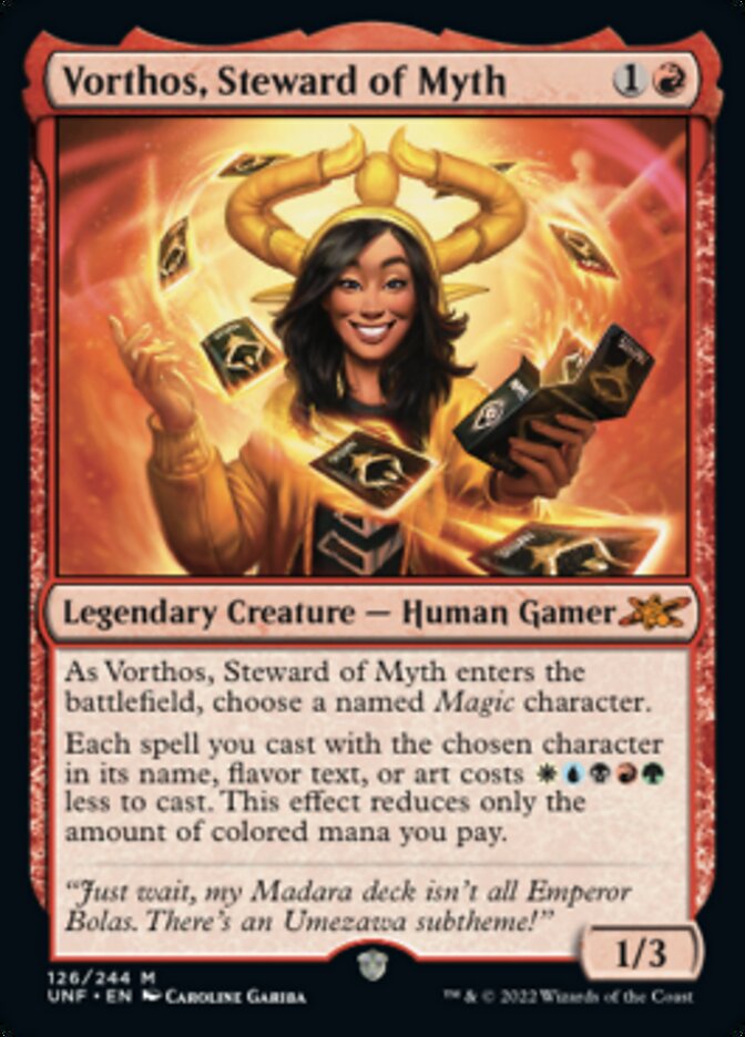 Vorthos, Steward of Myth - [Foil] Unfinity (UNF)