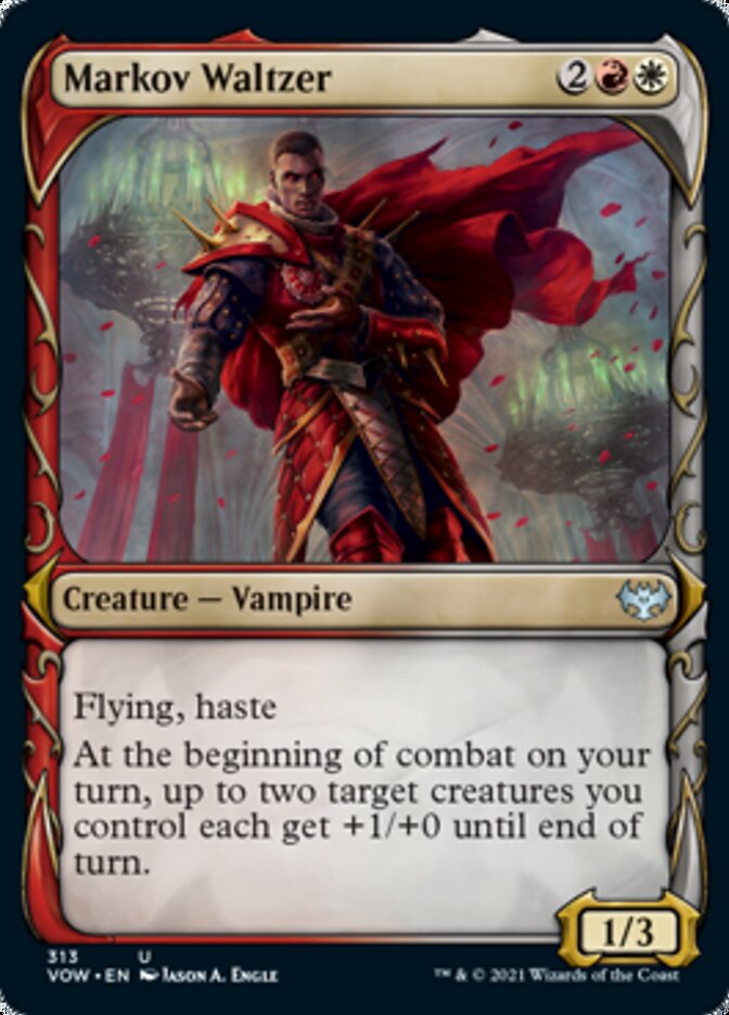 Markov Waltzer - [Foil, Showcase] Innistrad: Crimson Vow (VOW)