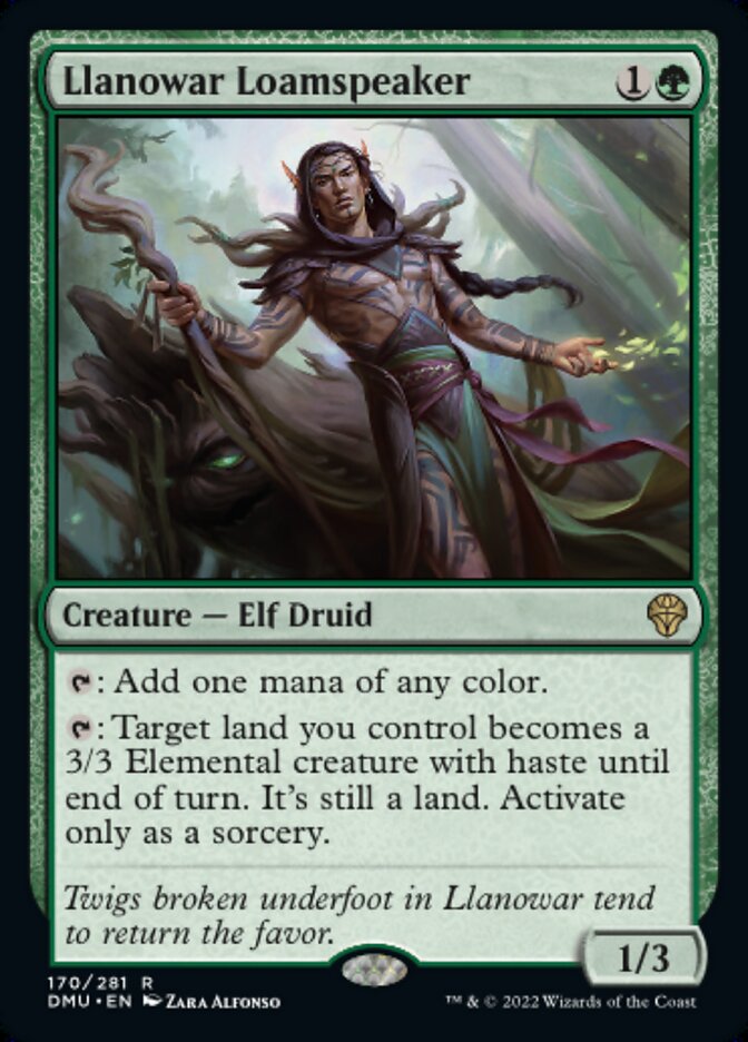 Llanowar Loamspeaker - [Foil] Dominaria United (DMU)