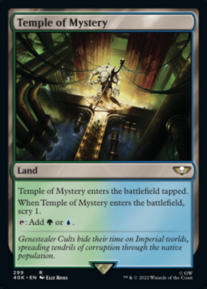 Temple of Mystery - [Surge Foil] Warhammer 40,000 Commander (40K)