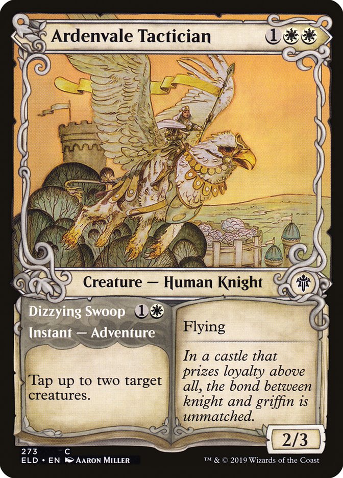 Ardenvale Tactician // Dizzying Swoop - [Foil, Showcase] Throne of Eldraine (ELD)