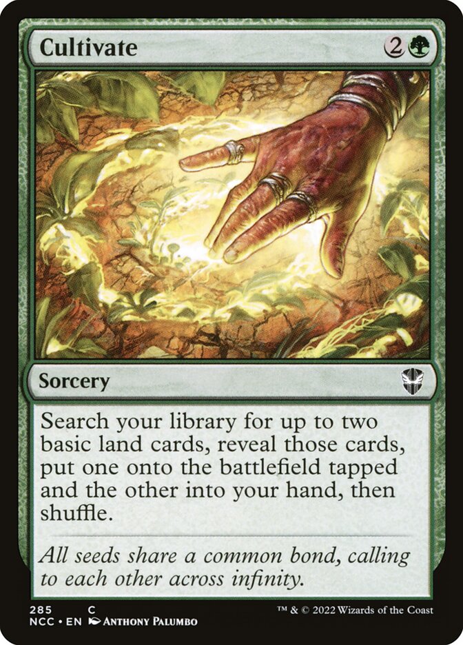 Cultivate - New Capenna Commander (NCC)