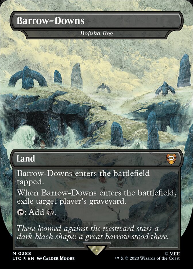 Bojuka Bog - [Surge Foil, Borderless] Tales of Middle-earth Commander (LTC)