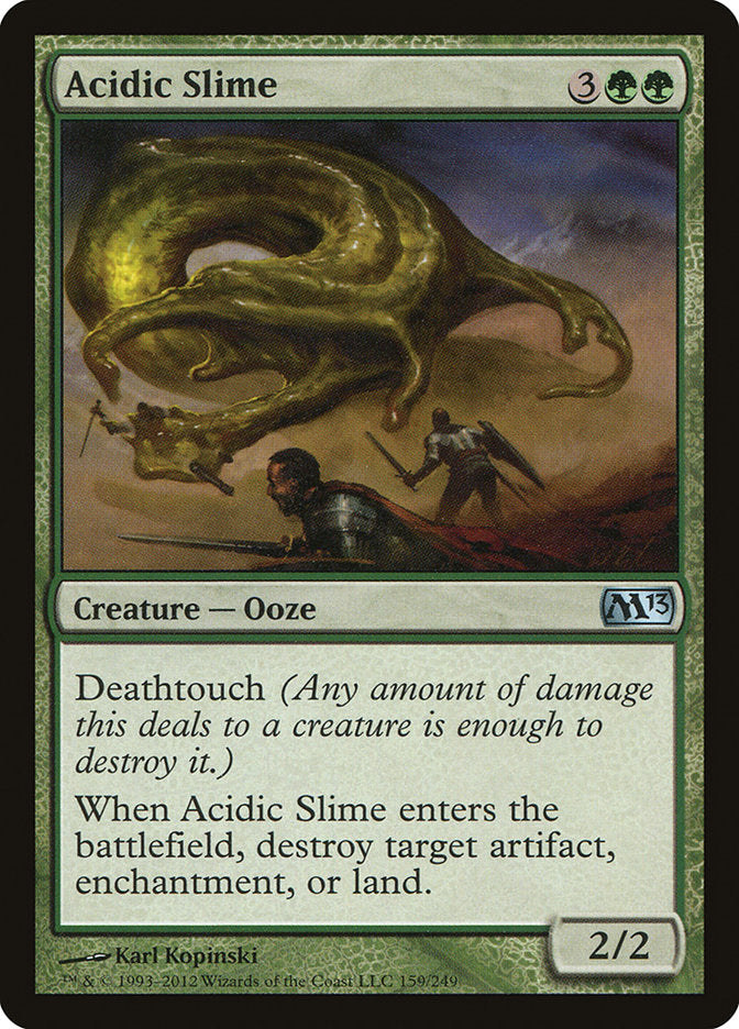Acidic Slime - [Foil] Magic 2013 (M13)