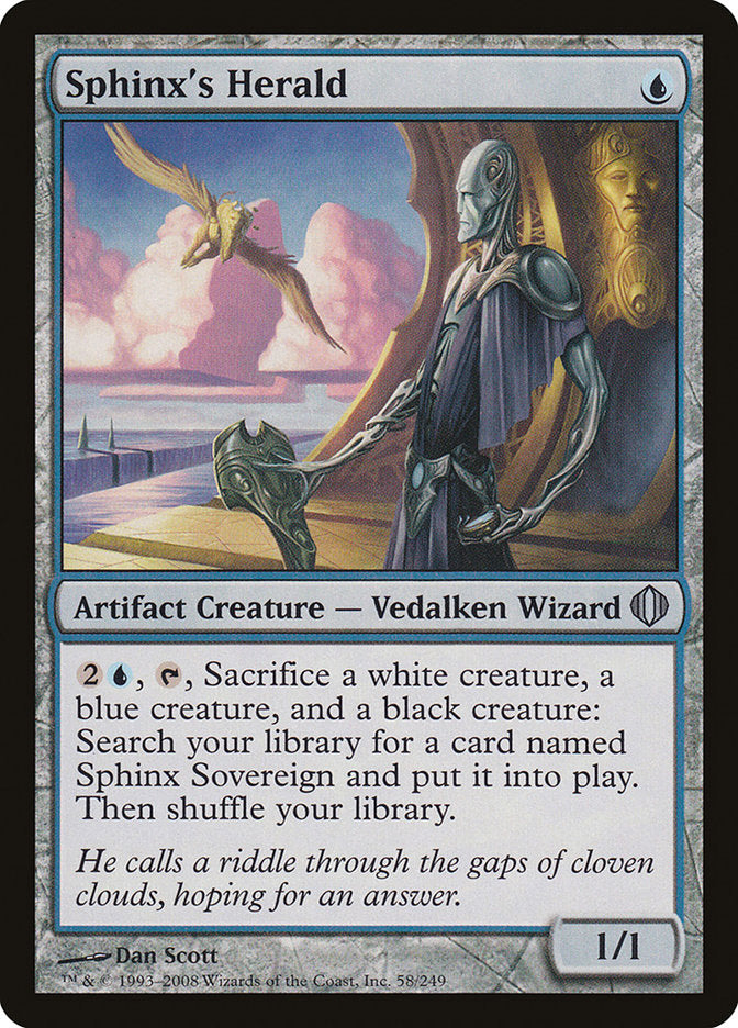 Sphinx's Herald - [Foil] Shards of Alara (ALA)