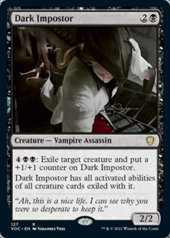 Dark Impostor - [Foil] Crimson Vow Commander (VOC)