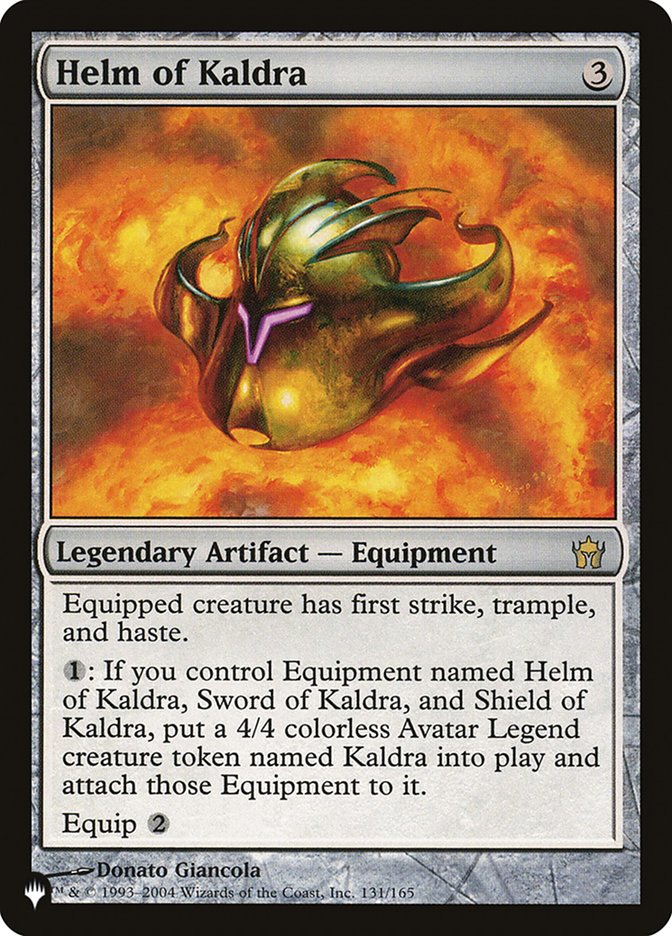 Helm of Kaldra - The List (PLIST)