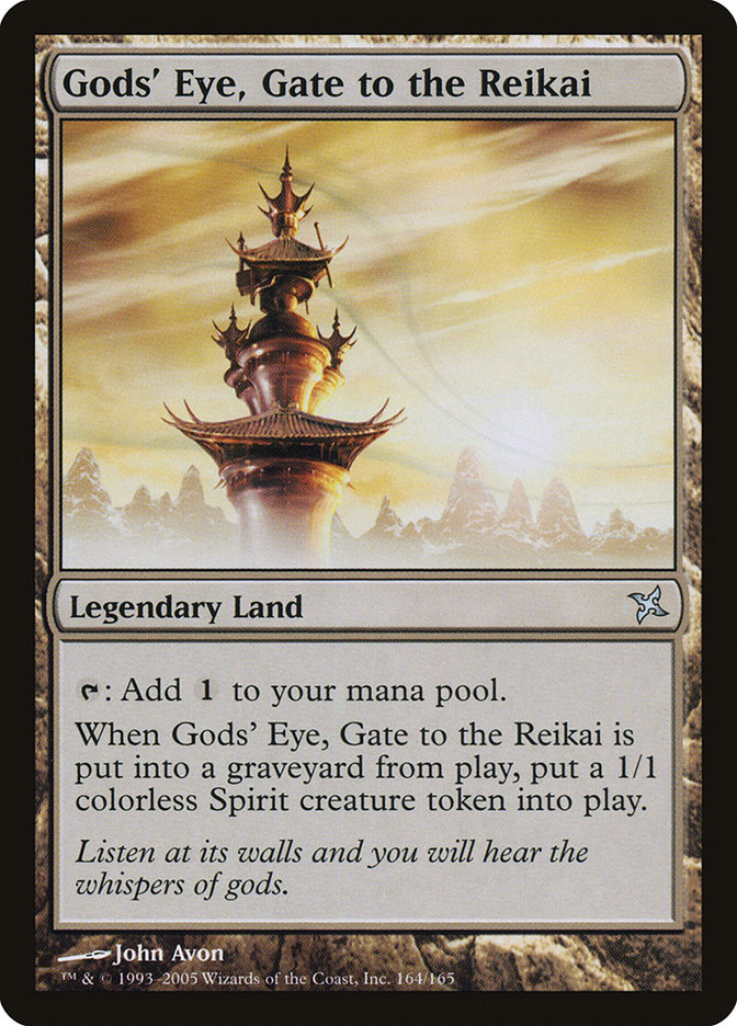 Gods' Eye, Gate to the Reikai - [Foil] Betrayers of Kamigawa (BOK)