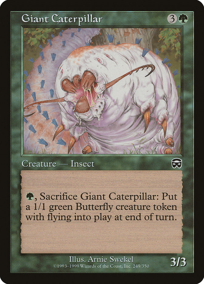 Giant Caterpillar - [Foil] Mercadian Masques (MMQ)