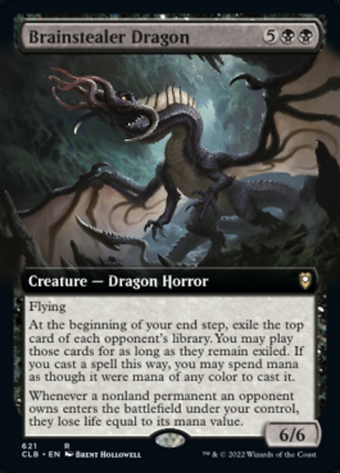 Brainstealer Dragon - [Foil, Extended Art] Commander Legends: Battle for Baldur's Gate (CLB)