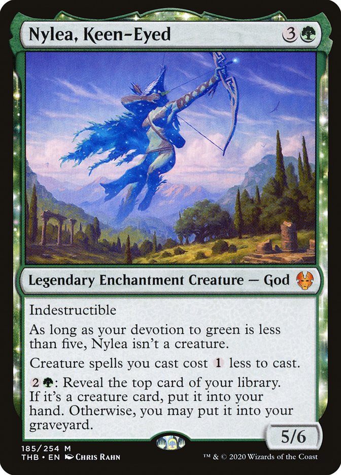 Nylea, Keen-Eyed - [Foil] Theros Beyond Death (THB)
