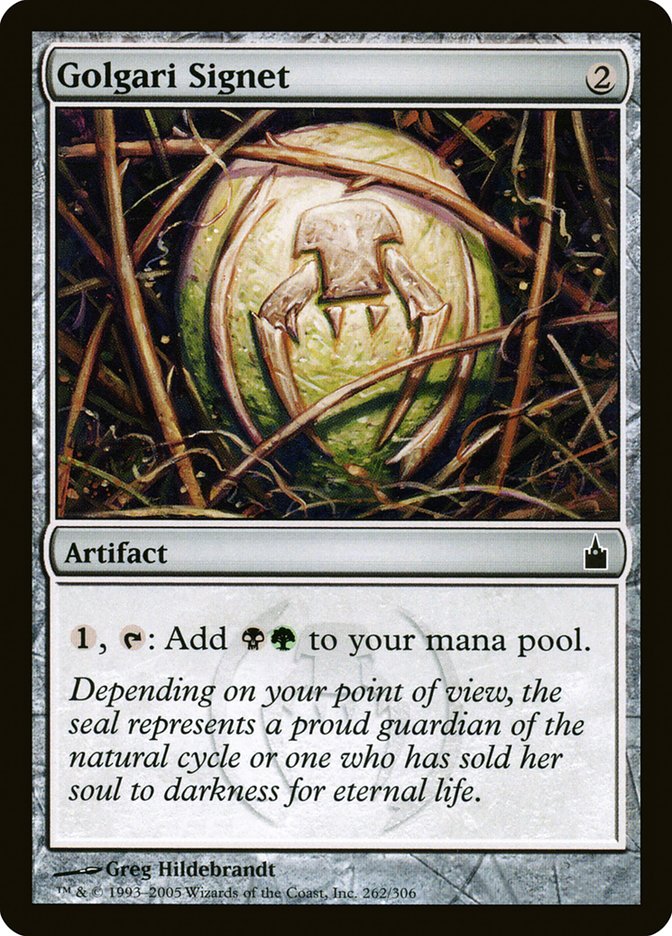 Golgari Signet - Ravnica: City of Guilds (RAV)