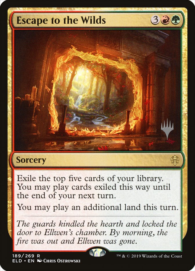 Escape to the Wilds - [Foil, Promo] Throne of Eldraine Promos (PELD)