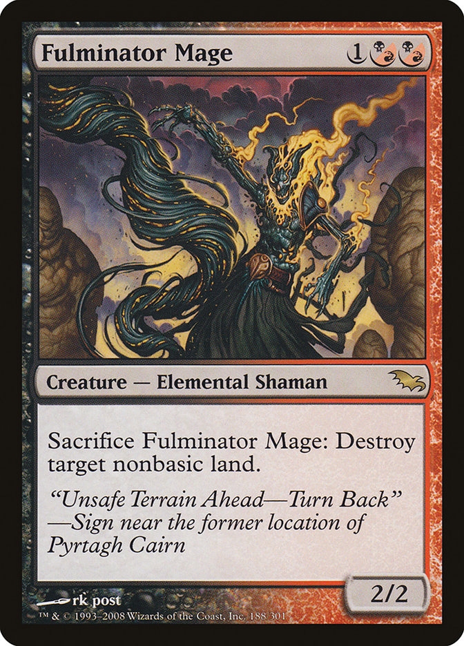 Fulminator Mage - [Foil] Shadowmoor (SHM)