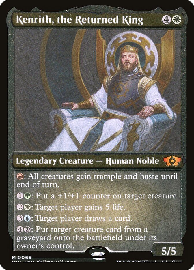 Kenrith, the Returned King - [Etched Foil] Multiverse Legends (MUL)