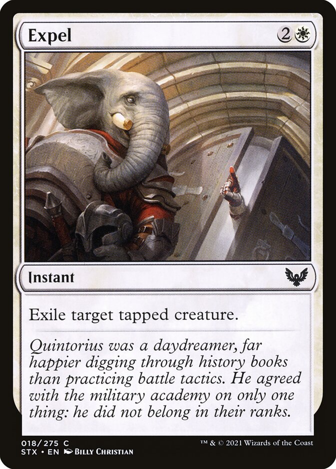 Expel - [Foil] Strixhaven: School of Mages (STX)