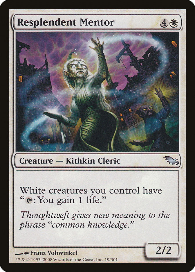 Resplendent Mentor - Shadowmoor (SHM)