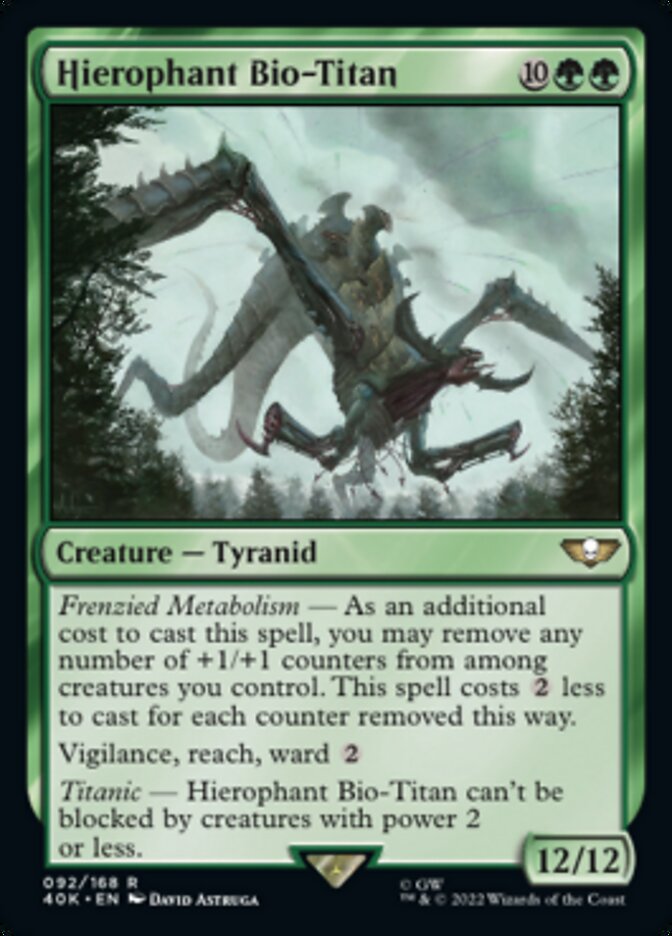 Hierophant Bio-Titan - Warhammer 40,000 Commander (40K)