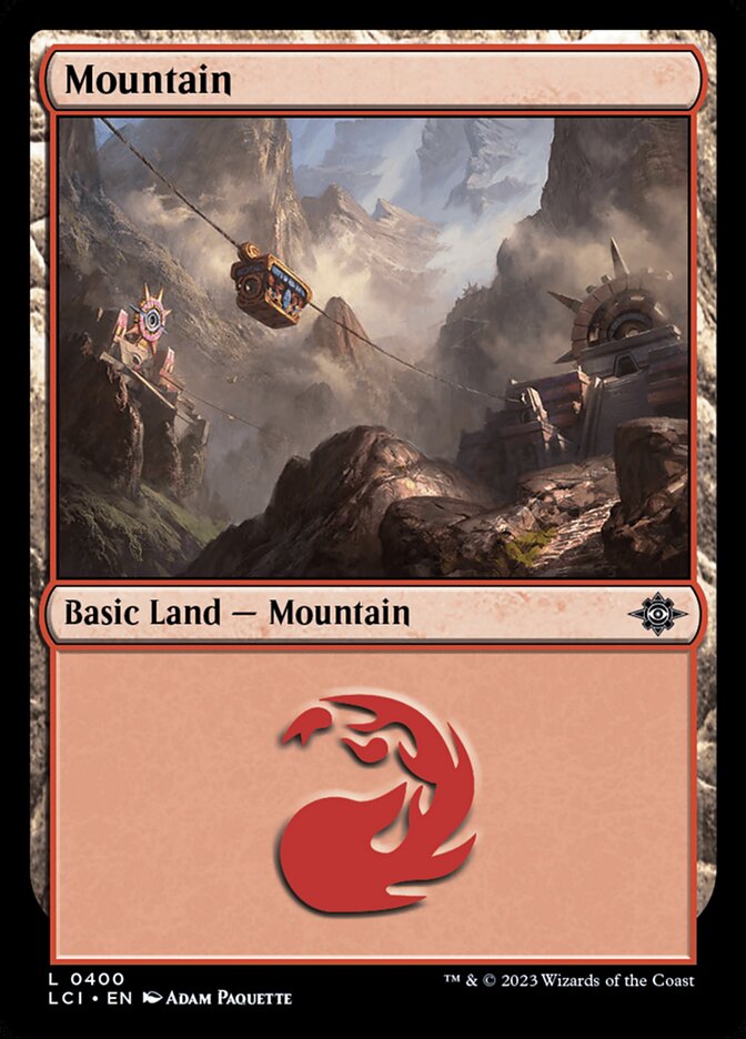 Mountain (400) - [Foil] The Lost Caverns of Ixalan (LCI)