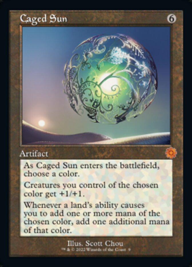 Caged Sun - [Foil] The Brothers' War Retro Artifacts (BRR)