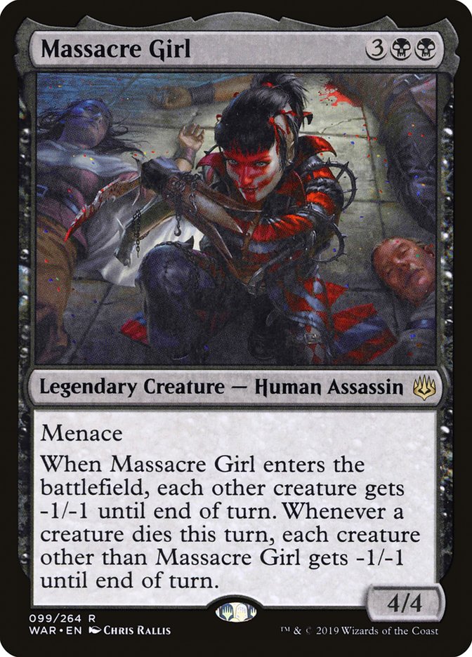 Massacre Girl - [Foil] War of the Spark (WAR)