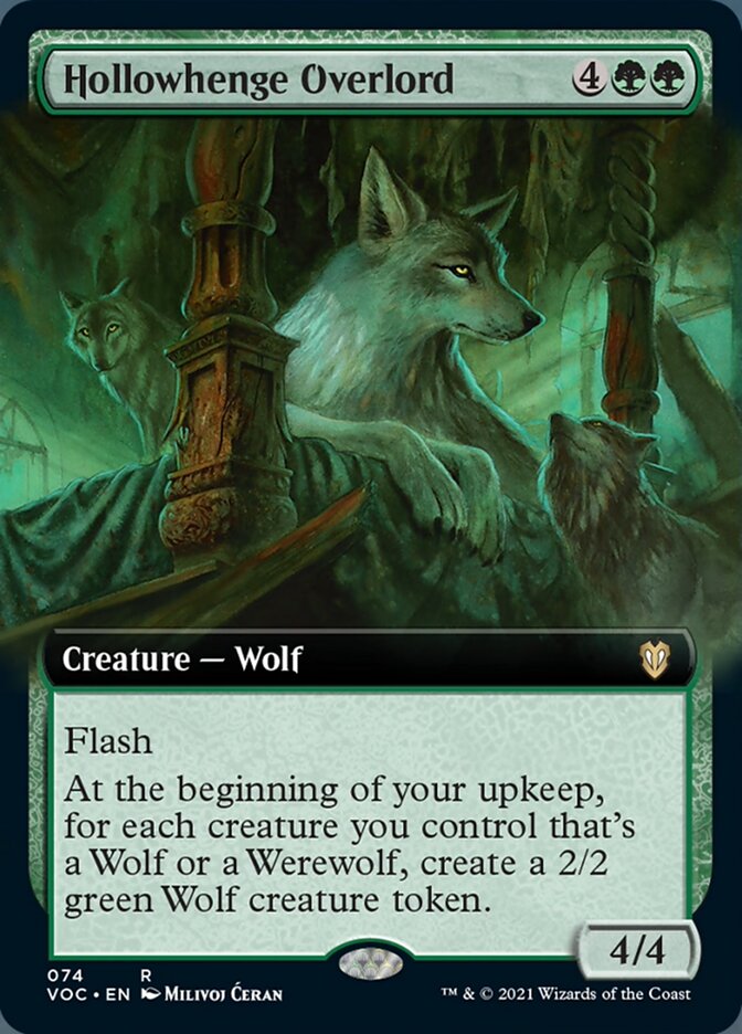 Hollowhenge Overlord - [Extended Art] Crimson Vow Commander (VOC)