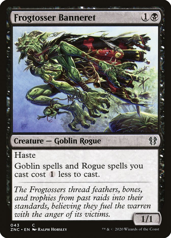 Frogtosser Banneret - [Foil] Zendikar Rising Commander (ZNC)