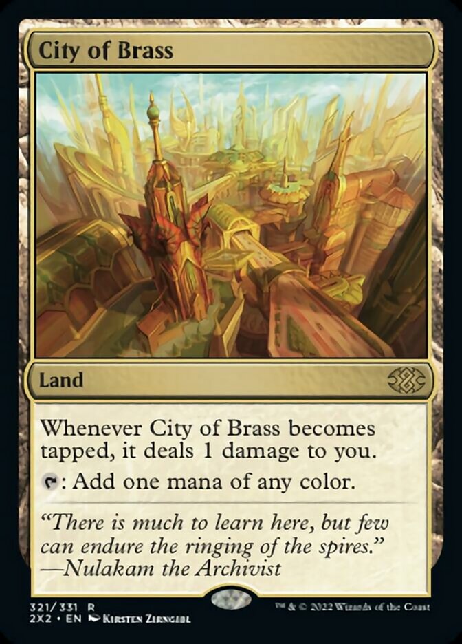 City of Brass - [Foil] Double Masters 2022 (2X2)