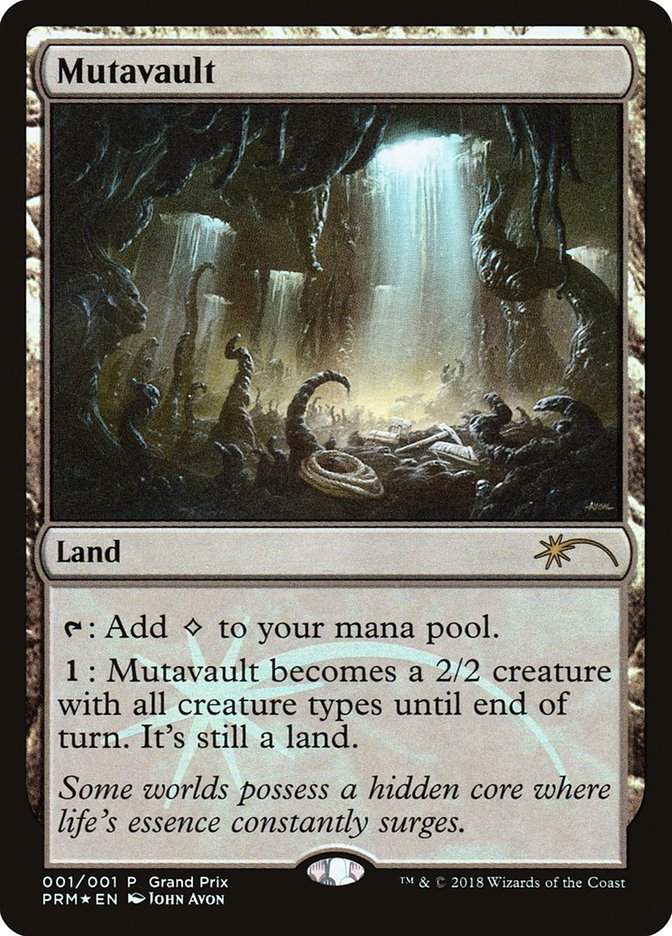 Mutavault - [Foil, Promo] Grand Prix Promos (PGPX)