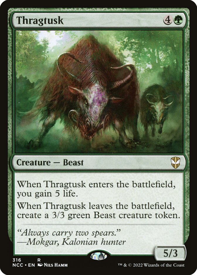 Thragtusk - [Foil] New Capenna Commander (NCC)