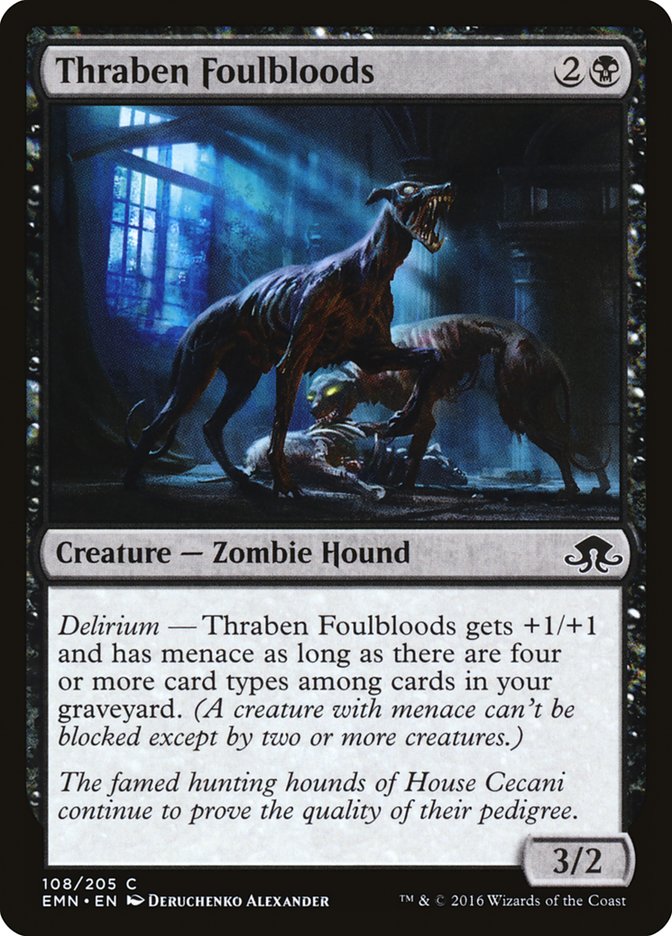 Thraben Foulbloods - [Foil] Eldritch Moon (EMN)