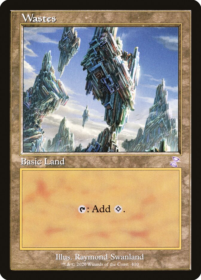 Wastes - [Foil, Retro Frame] Time Spiral Remastered (TSR)