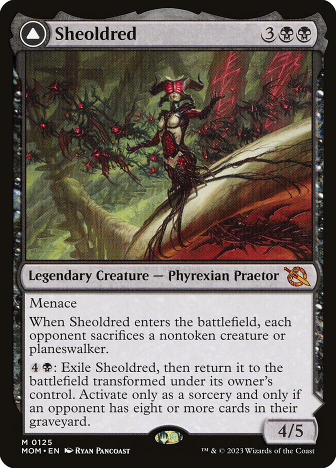 Sheoldred // The True Scriptures - [Foil] March of the Machine (MOM)