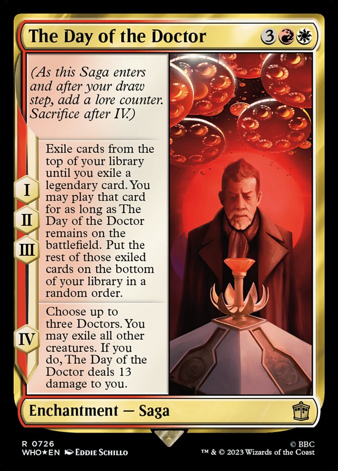 The Day of the Doctor - [Surge Foil] Doctor Who (WHO)