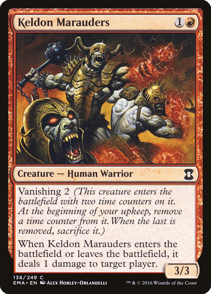 Keldon Marauders - [Foil] Eternal Masters (EMA)