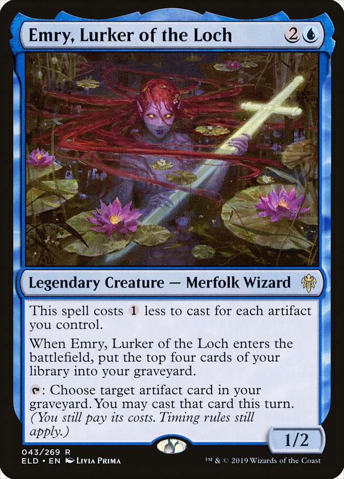 Emry, Lurker of the Loch - [Foil] Throne of Eldraine (ELD)