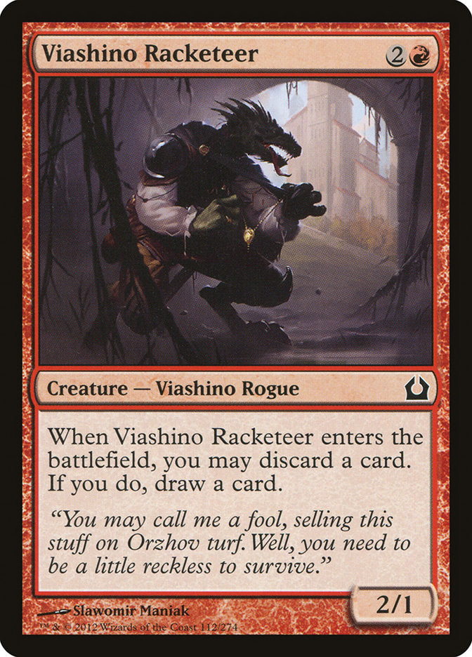 Viashino Racketeer - [Foil] Return to Ravnica (RTR)