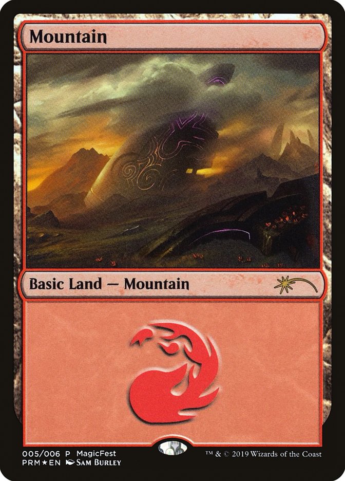 Mountain - [Foil, Promo] MagicFest 2019 (PF19)
