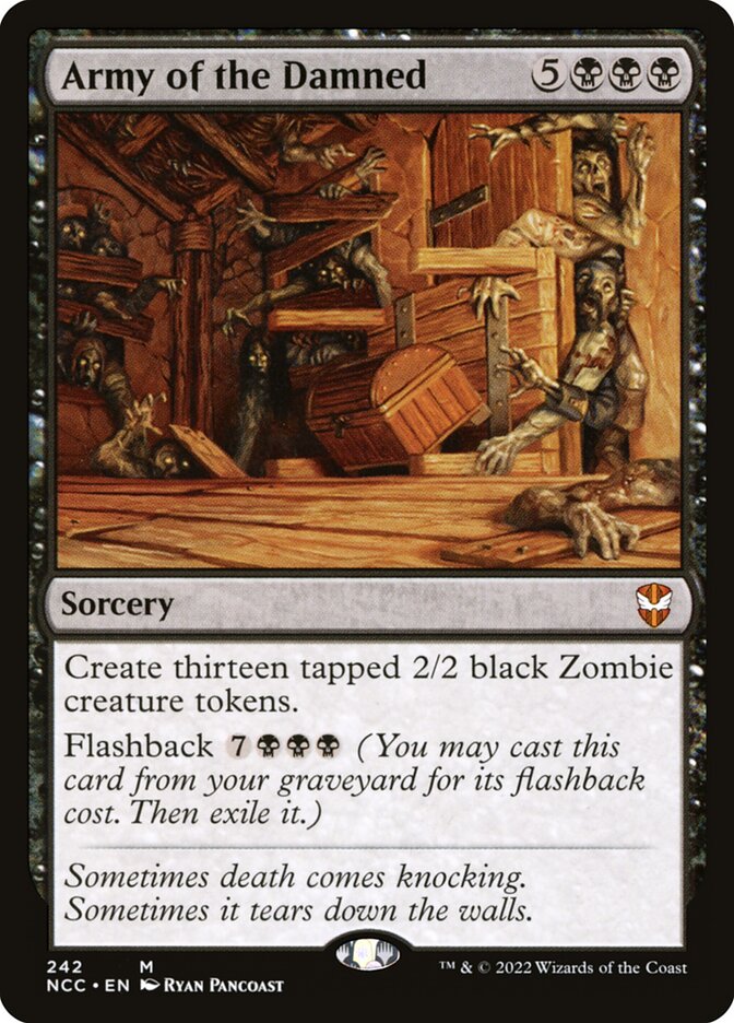 Army of the Damned - New Capenna Commander (NCC)
