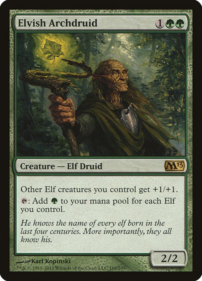Elvish Archdruid - [Foil] Magic 2013 (M13)