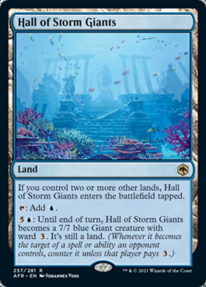 Hall of Storm Giants - [Foil] Adventures in the Forgotten Realms (AFR)