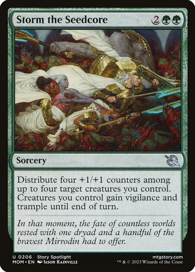 Storm the Seedcore - [Foil] March of the Machine (MOM)