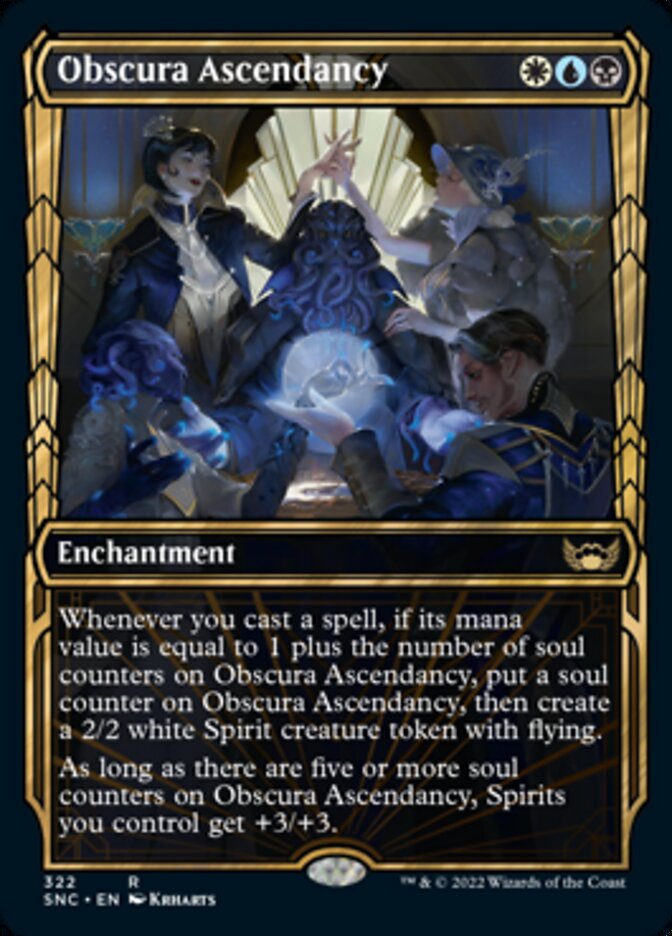 Obscura Ascendancy - [Foil, Showcase] Streets of New Capenna (SNC)