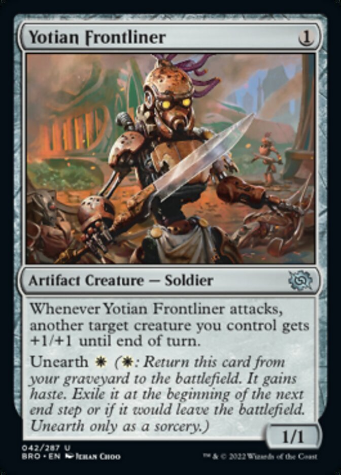 Yotian Frontliner - [Foil] The Brothers' War (BRO)