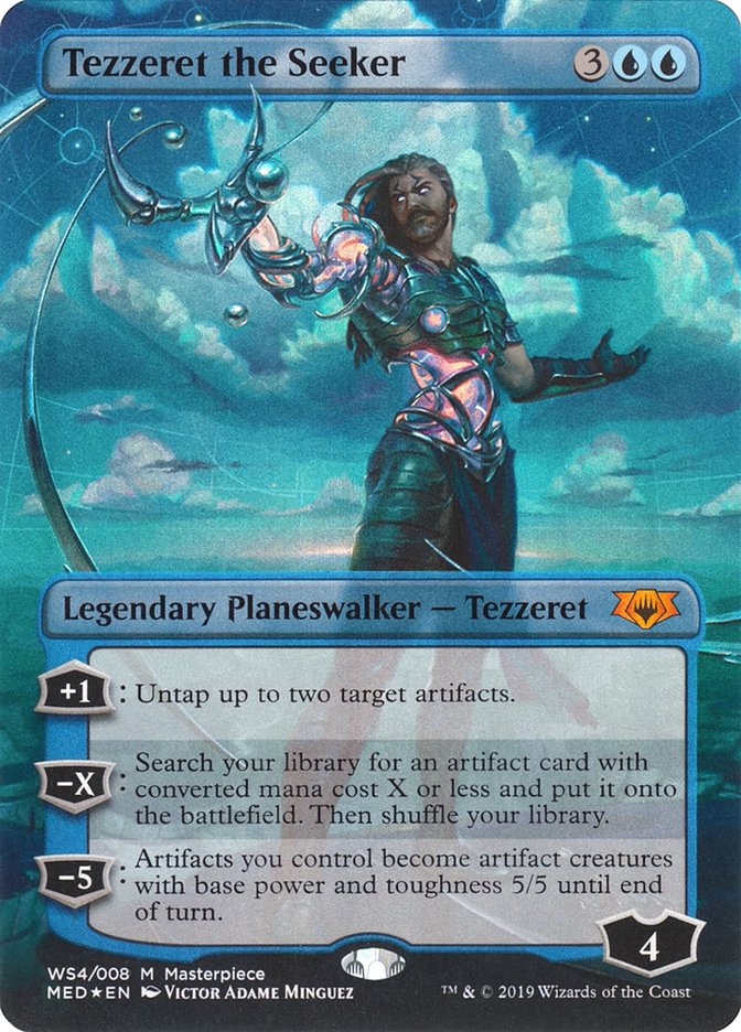 Tezzeret the Seeker - [Foil, Borderless] Mythic Edition (MED)