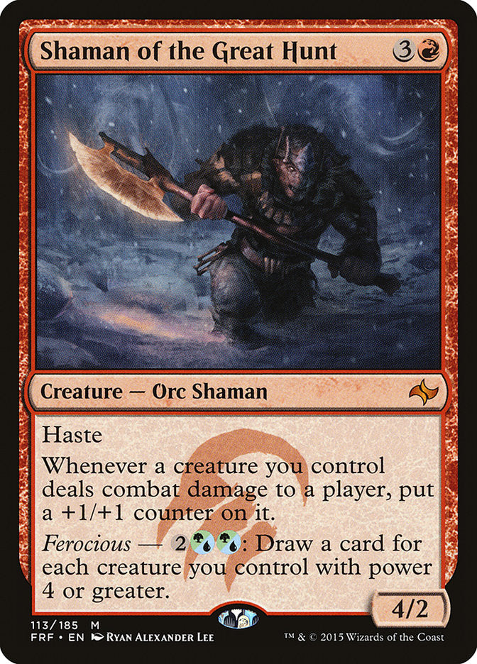 Shaman of the Great Hunt - [Foil] Fate Reforged (FRF)