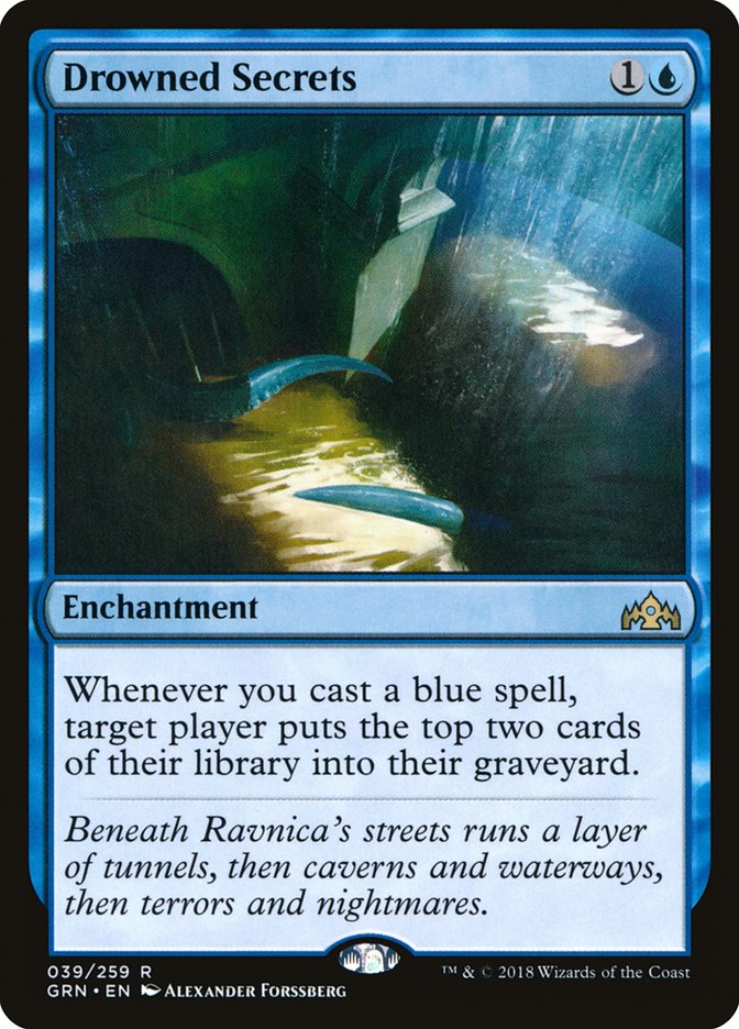 Drowned Secrets - [Foil] Guilds of Ravnica (GRN)
