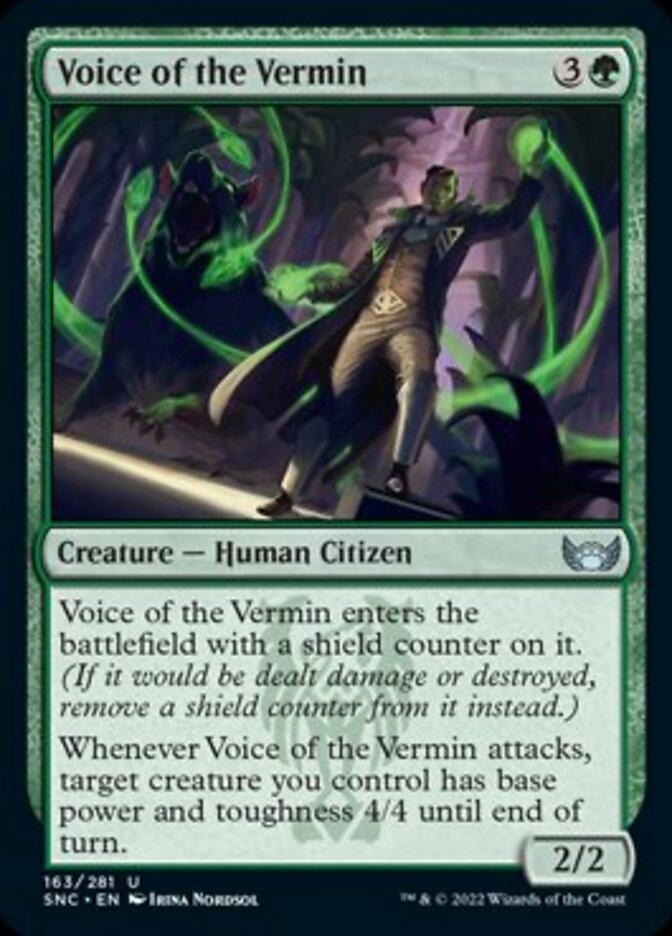 Voice of the Vermin - [Foil] Streets of New Capenna (SNC)