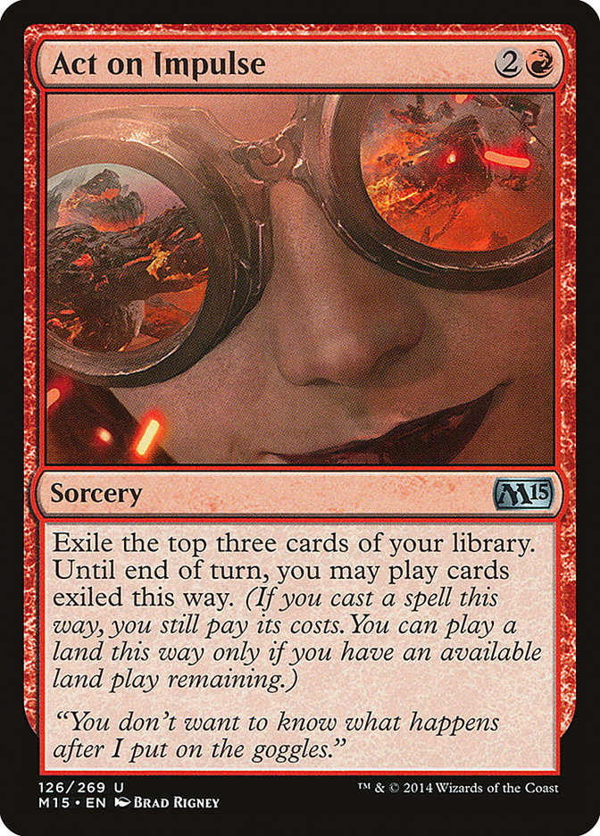 Act on Impulse - [Foil] Magic 2015 (M15)